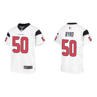 Youth Texans Solomon Byrd White Game Jersey