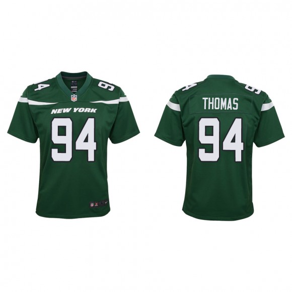 Youth New York Jets Solomon Thomas Green Game Jersey