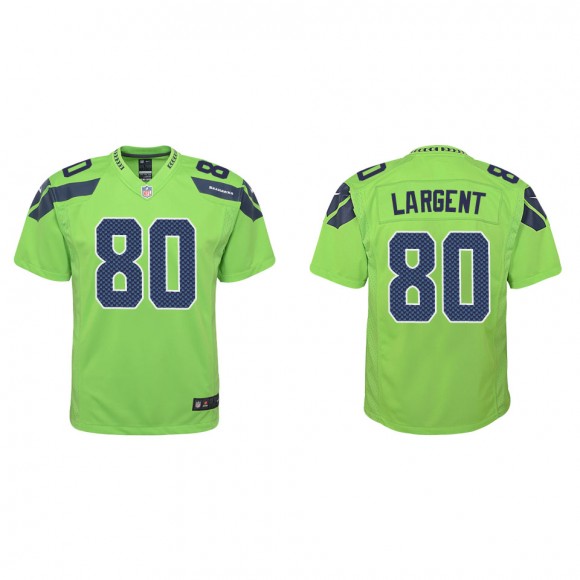 Youth Steve Largent Seattle Seahawks Green Alternate Game Jersey