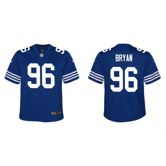 Youth Taven Bryan Royal Alternate Game Jersey