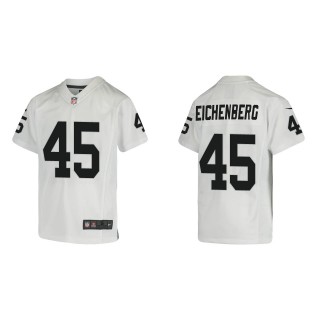 Youth Raiders Tommy Eichenberg White Game Jersey