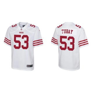 Youth San Francisco 49ers Turay White Game Jersey