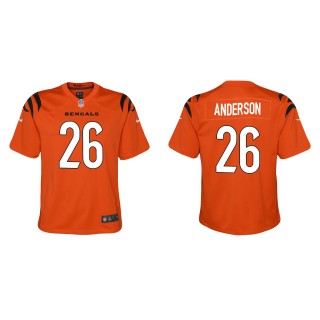 Youth Bengals Tycen Anderson Orange Game Jersey