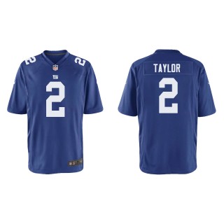 Youth Tyrod Taylor New York Giants Royal Game Jersey