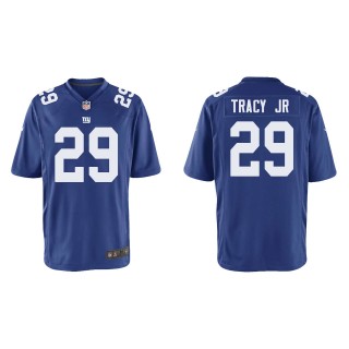 Youth Giants Tyrone Tracy Jr. Royal Game Jersey