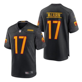 Youth Washington Commanders Terry McLaurin Black Alternate Game Jersey