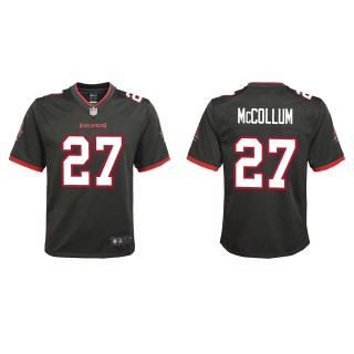 Youth Buccaneers Zyon McCollum Pewter 2022 NFL Draft Alternate Game Jersey