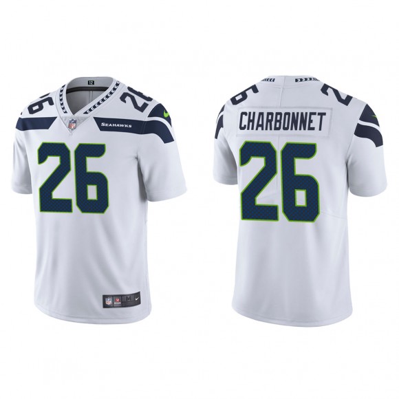 Zach Charbonnet White 2023 NFL Draft Vapor Limited Jersey