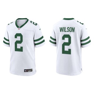 Zach Wilson Jets White Legacy Game Jersey